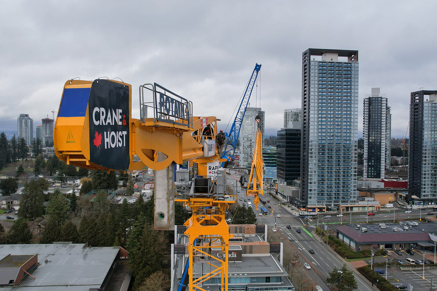 POTAIN MDT 268 12t TOWER CRANE