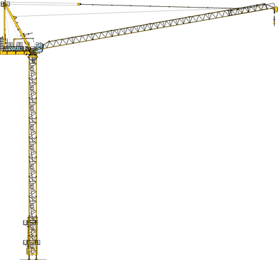 POTAIN MR 295 25t TOWER CRANE